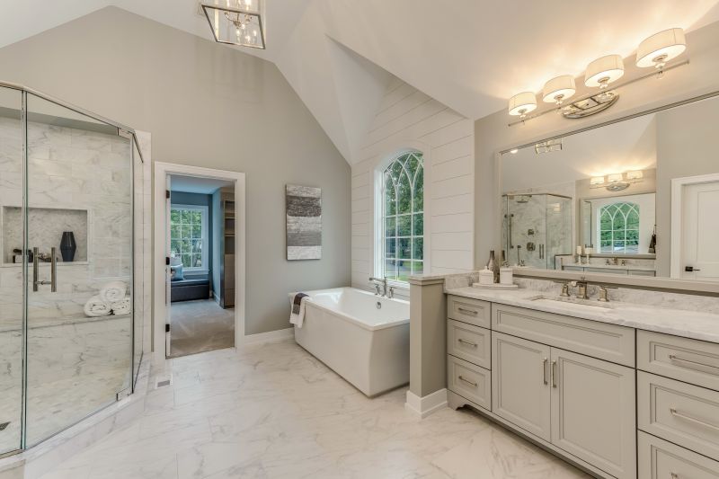 Luxury vanity with double sinks